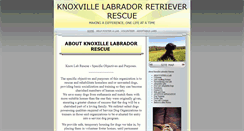 Desktop Screenshot of knoxlabrescue.com